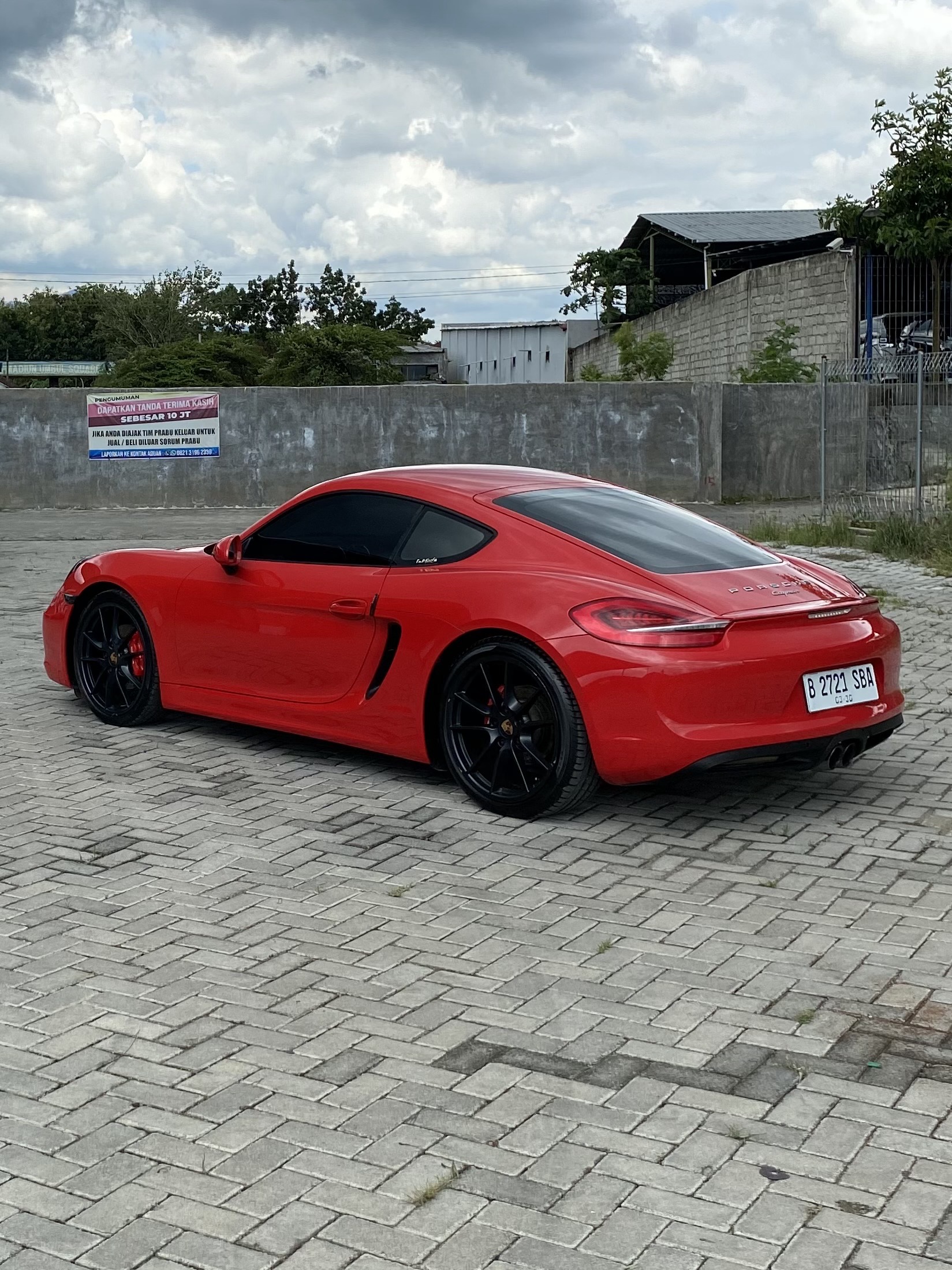 Porsche Cayman 981 SPORT CHRONO